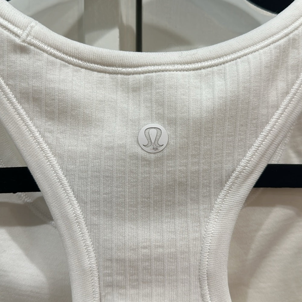 (0011/0012) Lululemon Ebb To Street Racerback Crop Tank Sz 6